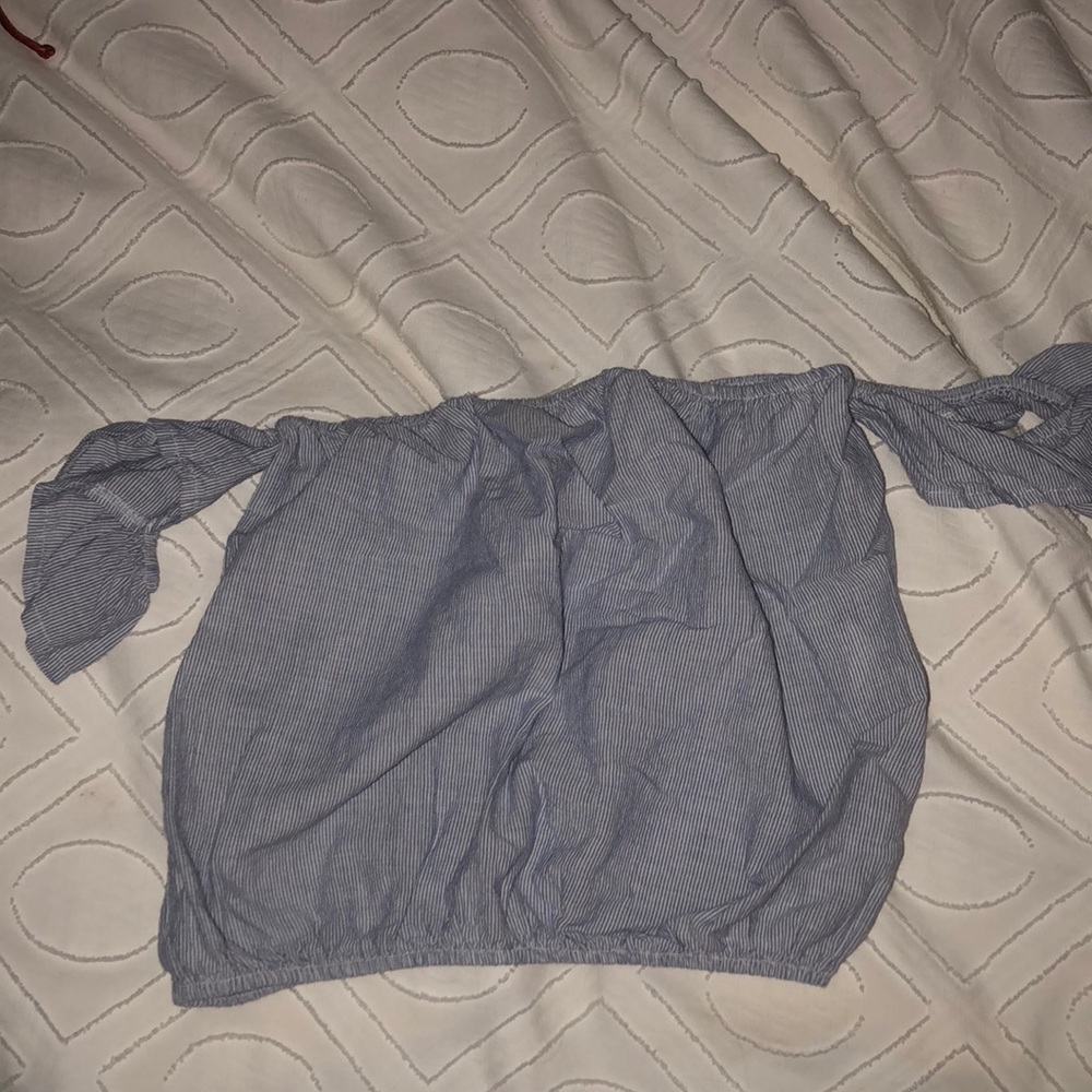 Brandy Melville off the shoulder cropped top